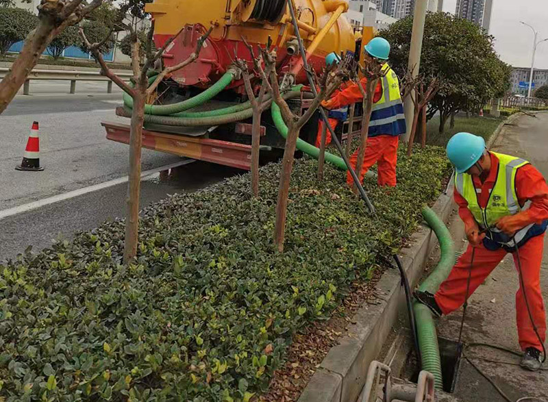 郸城市政管道清淤